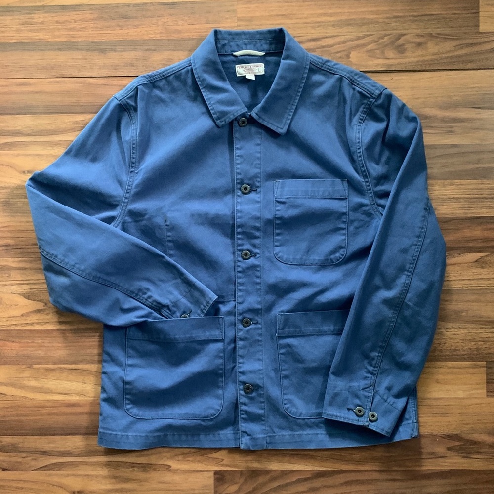 Wallace & Barnes chore jacket in duck canvas